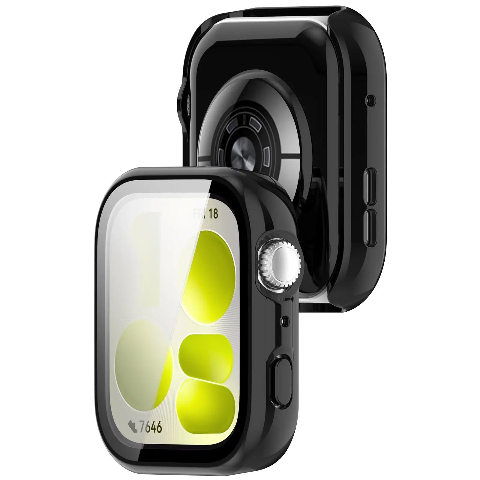 Huawei Watch Fit 5 Hardcase mit Glas (Schwarz)