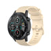 Honor Magic Watch 2 luxe siliconen bandje (beige)