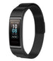 Huawei Band 3 / 4 Pro Milanese Metall Armband (Schwarz)