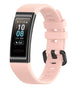 Bracelet silicone Huawei Band 3/4 Pro (rose clair)