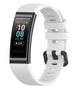 Huawei Band 3 / 4 Pro Silikonarmband (Weiß)