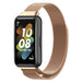 Huawei Band 7 Milanese band (rosé goud)