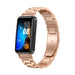 Bracelet acier Huawei Band 8 (or rose)