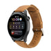 Bracelet cuir Huawei Watch 3 (Pro) (brun)