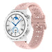 Huawei Watch GT 3 Pro 43mm Silikonarmband mit Muster (Rosa)