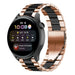 Bracelet acier Huawei Watch 3 (Pro) (or rose/noir)