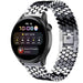 Correa acero Huawei Watch 3 (Pro) pescado (negro)