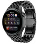 Bracelet acier dragon Huawei Watch 3 (Pro) (noir)