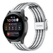 Correa acero inoxidable Huawei Watch 3 (Pro) (plata/negro)
