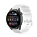 Bracelet silicone luxe Huawei Watch 3 (Pro) (blanc)