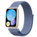 Bracelet nylon Huawei Watch Fit 2 (bleu)