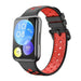 Bracelet sport Huawei Watch Fit 2 (noir/rouge)