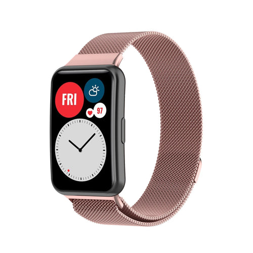 Huawei Watch Fit SE Milanese Strap (Rosé Pink)