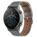 Bracelet cuir Huawei Watch GT 2 Pro (gris)