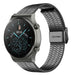 Bracelet acier inoxydable Huawei Watch GT 2 Pro (noir)