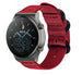 Bracelet nylon boucle Huawei Watch GT 2 Pro (rouge)