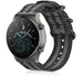 Huawei Watch GT 2 Pro nylon gesp band (zwart/grijs)