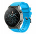 Bracelet silicone Huawei Watch GT 2 Pro (bleu clair)