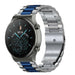 Huawei Watch GT 2 Pro Stahlarmband (Silber/Blau)