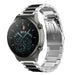 Huawei Watch GT 2 Pro stalen band (zilver/zwart)