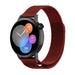 Correa milanesa Huawei Watch GT 3 42mm (rojo)