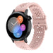 Huawei Watch GT 3 42mm Silikonarmband mit Muster (Rosa)