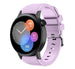 Bracelet silicone Huawei Watch GT 3 42mm (lilas)