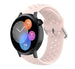 Huawei Watch GT 3 42mm Silikonarmband mit Löchern (Rosa)