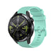 Bracelet silicone luxe Huawei Watch GT 3 46mm (aqua)