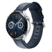 Correa cuero Huawei Watch GT 3 46mm (azul oscuro)