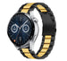 Bracelet acier Huawei Watch GT 3 46mm (noir/or)