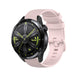Bracelet silicone luxe Huawei Watch GT 3 46mm (rose)