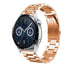 Correa acero Huawei Watch GT 3 46mm (oro rosa)