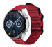 Huawei Watch GT 3 46mm nylon gesp band (rood)
