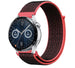 Huawei Watch GT 3 46mm nylon band (zwart/koraal)