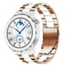 Huawei Watch GT 3 Pro 43mm Stahlarmband (Roségold/Weiß)