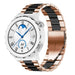 Bracelet acier Huawei Watch GT 3 Pro 43mm (or rose/noir)