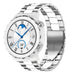 Huawei Watch GT 3 Pro 43mm Stahlarmband (Silber/Weiß)