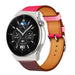 Huawei Watch GT 3 Pro 46mm Lederarmband (Rosa/Rot/Braun)
