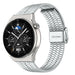 Bracelet acier luxe Huawei Watch GT 3 Pro 46mm (argent)