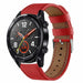 Huawei Watch GT 2 leren bandje (rood)