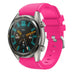 Bracelet silicone Huawei Watch GT 2 (rose vif)
