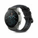 Huawei Watch GT 2 Pro Silikon-/Lederarmband (Schwarz)