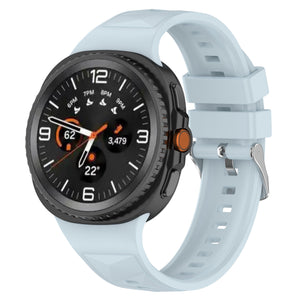 Samsung Galaxy Watch 8 Classic Diamant Silikonarmband (Hell Blau)