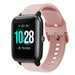 ID205L Silikonarmband (Hellrosa)