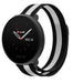 Polar Ignite 2 Milanese band (zwart/wit)