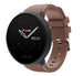 Polar Ignite 2 twill siliconen band (koffiebruin)
