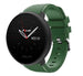 Polar Ignite 2 twill siliconen band (legergroen)
