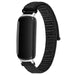 Fitbit Inspire 3 Nylonarmband (Schwarz)