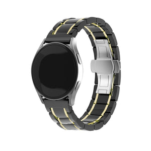 Amazfit GTS 4 Ceramic Steel Strap (Black/Gold)